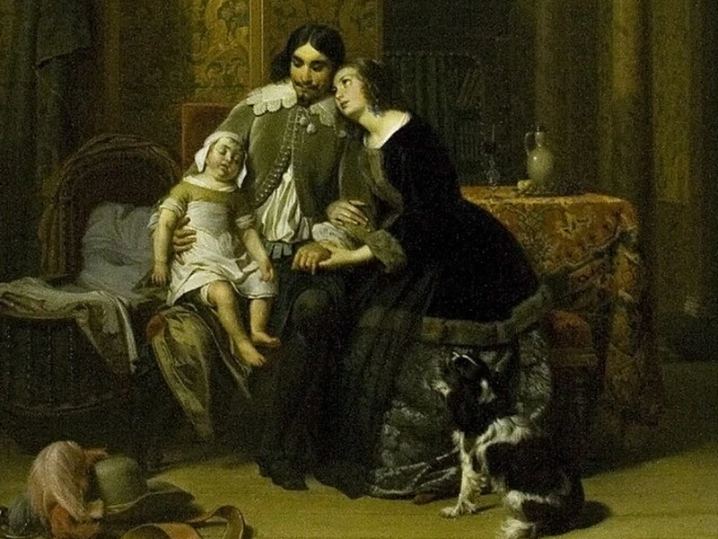 1793-Jacobus Josephus Eeckhout - Problemi domestici